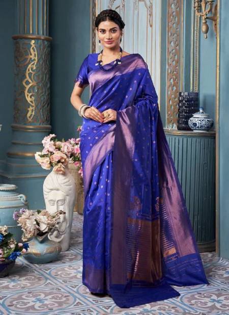 KT 7 Fancy Party Wear Banarasi Silk Sarees Catalog
